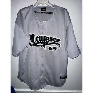 Vintage 90s Y2K Playerz Stadium 69 Rap Hip Hop Streetwear Mens 2XL Jersey